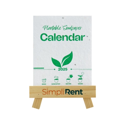 2025 Table Calendars with Plantable Seeds