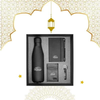  Promotional Ramdan Gift Sets in Black Cardboard Gift Box