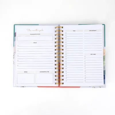 High Quality Printing Full Color Custom Planner/Journal Book Prin