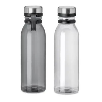 rPET Transparent Bottles 800ml SS Lid with Carry Handle