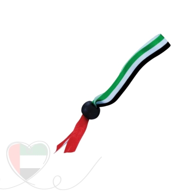 UAE Flag Ribbon Wristbands