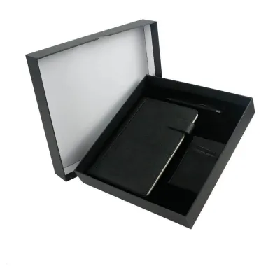 Leather Gift Sets with Notebook, Pen m Card Holder