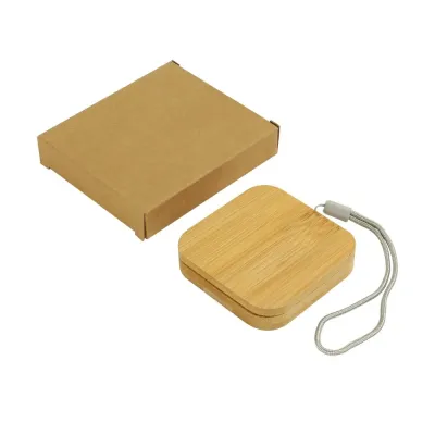 Multi-Charging Cable Set in Square Bamboo Case (ELOC-BS6)