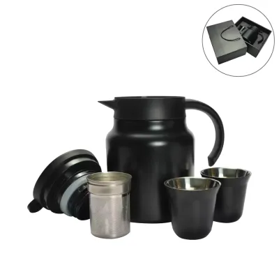 Arabic Tea & Coffee Pot with Cups Set 1000 ml