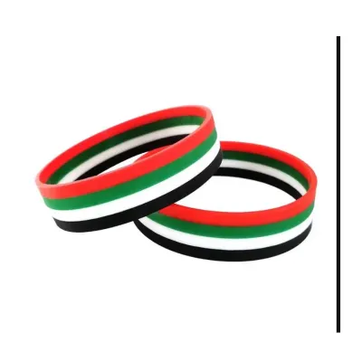 UAE National Day Flag silicone Wristbands