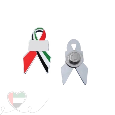 Ribbon Badge with UAE Flag  