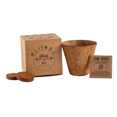 Plantable Kit with Ghaf Seeds in Kraft Box