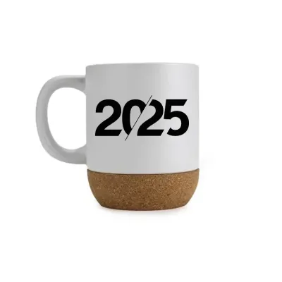 ECO Friendly Sublimation Mug with Lid and Cork Base- New Year Products