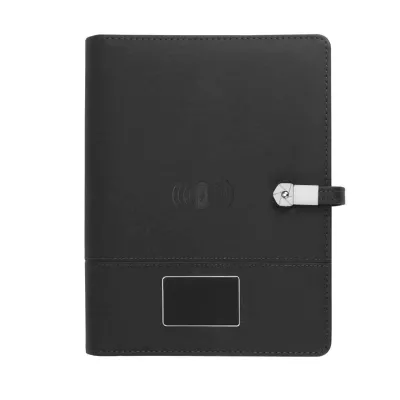 Wireless Powerbank Portfolio with USB & Light up Logo