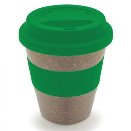 Promotional Bamboo Fiber Cups with Silicone lid OR  Band