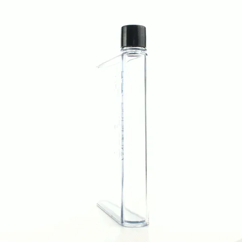 Reticulum Portable Sports A5 Clear Plastic Flat Notebook Water Bottle 