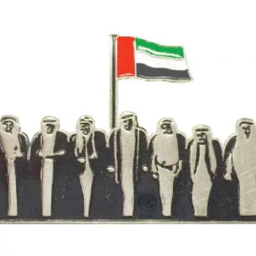 UAE National Day Logo on Badge