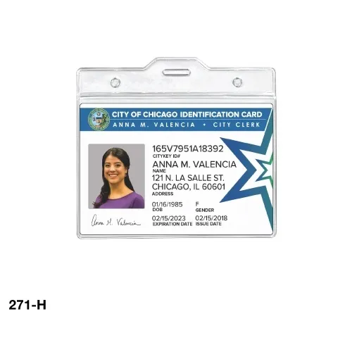 Plastic ID Card Holders 271-H