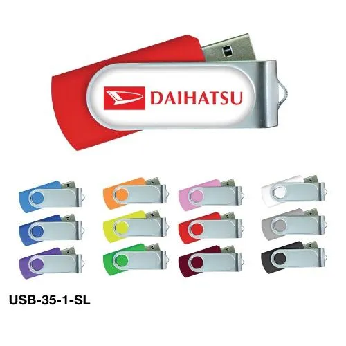 USB FLASH DRIVES WITH 2 SIDES EPOXY LOGO 32GB-16GB-8GB-4GB