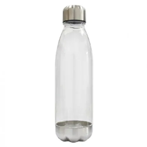 Portable and reusable cola Promotional bottle clear plastic cola shaped water bottle with custom logo print