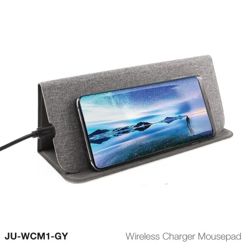 Wireless Charger Mousepad JU-WCM1-GY