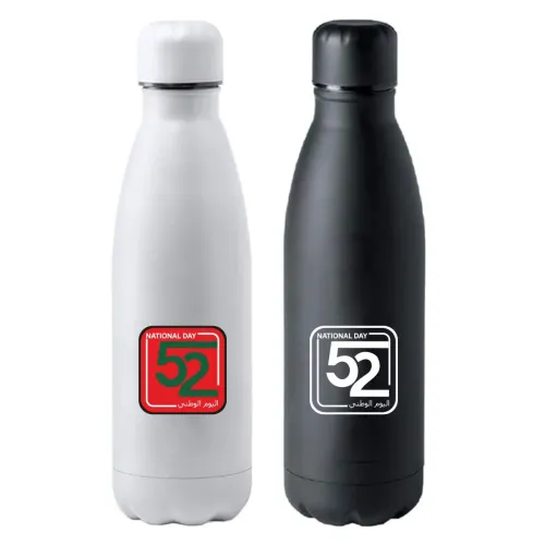 UAE National Day Cola Shaped Stainless Steel Water Bottle- Hydra Edition