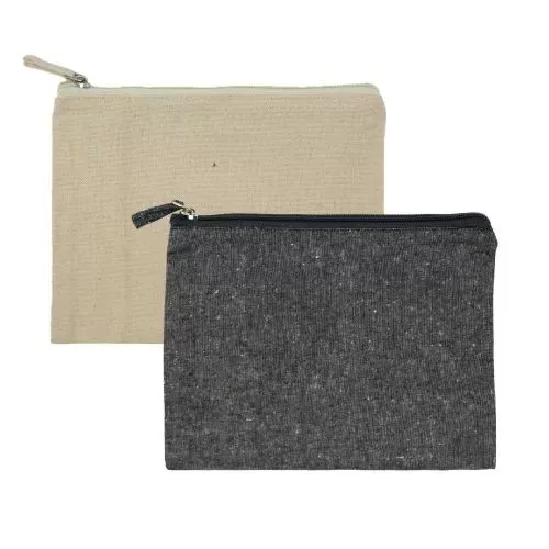 Multi Purpose Cotton Zipper Pouch PCH-005