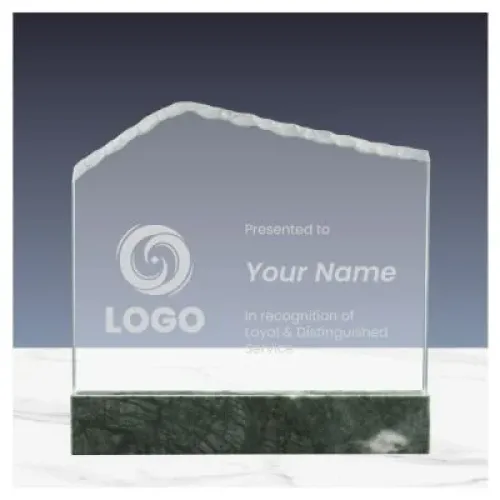 Crystal and Marble Awards in Fiber Hardboard Box 