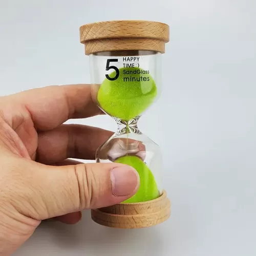 Custom Wooden Hour glass sand timer Clock Hourglass Timer