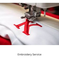 Embroidery Service on T-shirts  in UAE by ELZIT                  