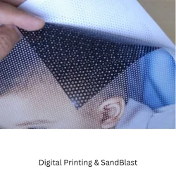 Digital Printing Sand Blast                                      