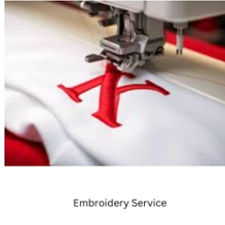 Embroidery Service on T-shirts  in UAE by ELZIT                  